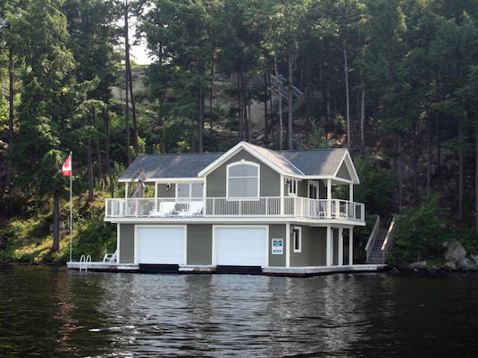 The Two Story Boathouse